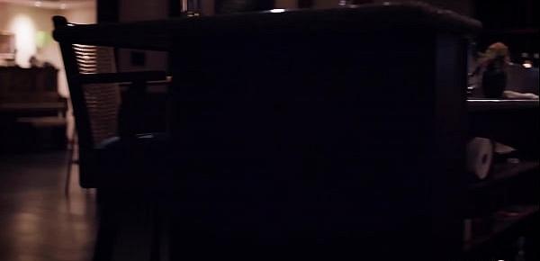 Aggressive skinny teen waitress Jill Kassidy seduces unsuspecting married boss